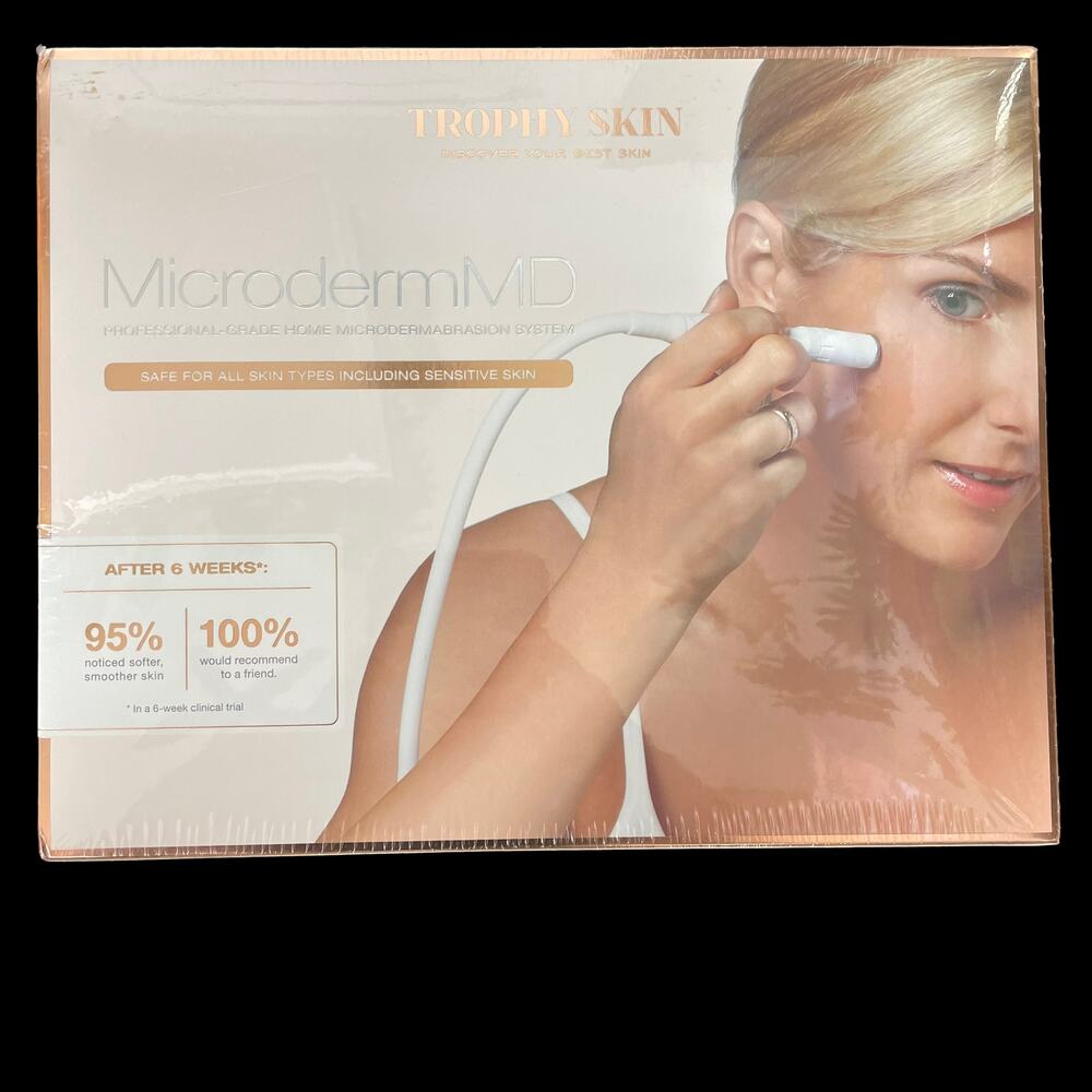 Home Microdermabrasion System Microderm MD Exfoliation Trophy Skin NEW Sealed